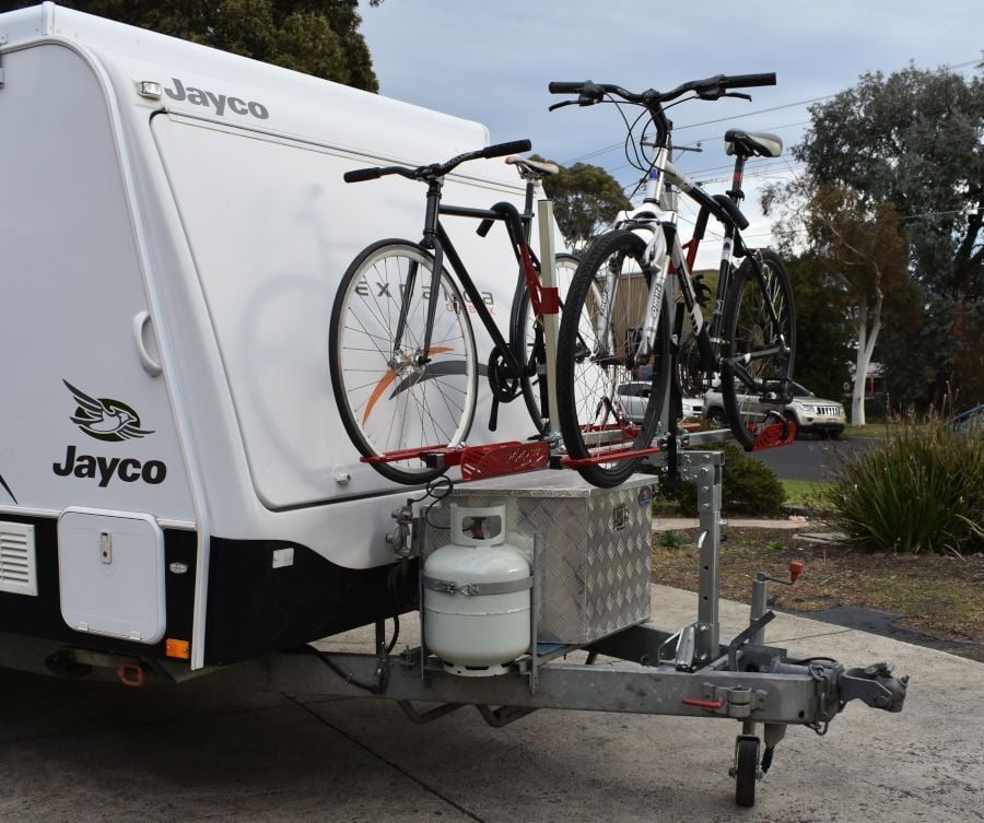 caravan a frame bike carrier