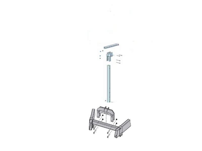 Gripsport GS2 Vehicle Rack to Van Rack Conversion Kit