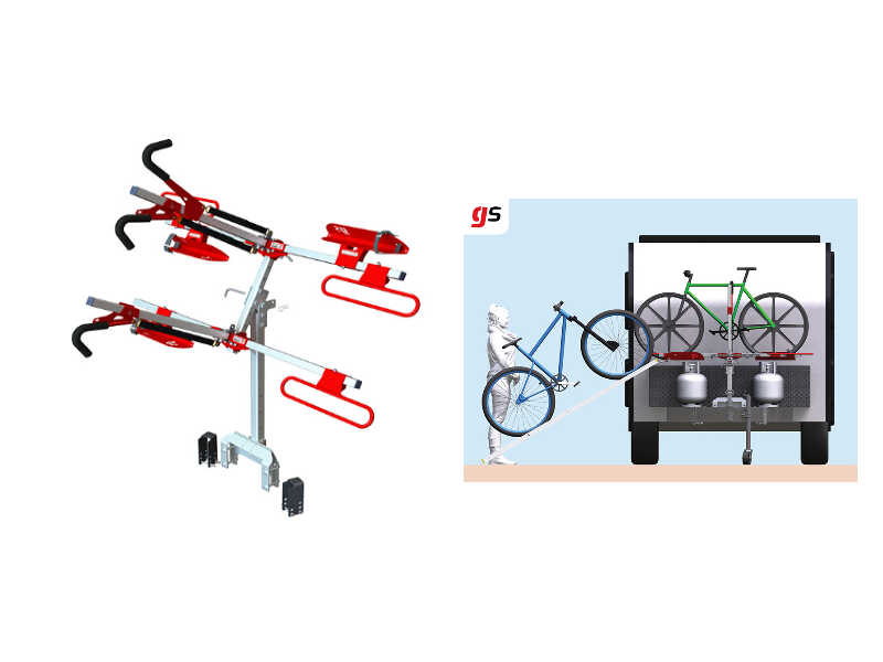 Gripsport 3 Bike Van Rack Custom Cross Member Bundles