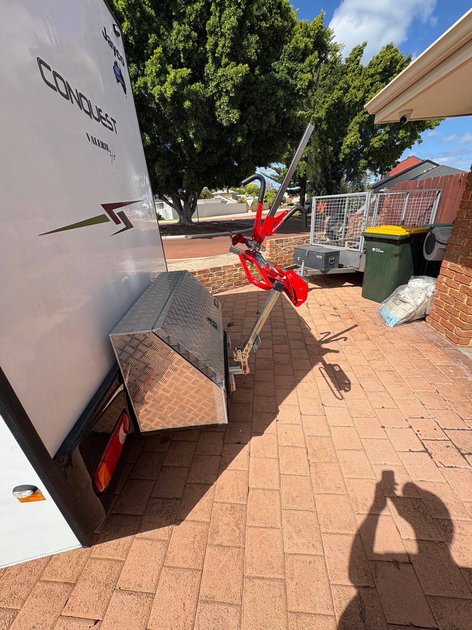 GripSport Vehicle Bike Rack – 2 Bike with Bush Chook Mid-Post Tilting Mechanism